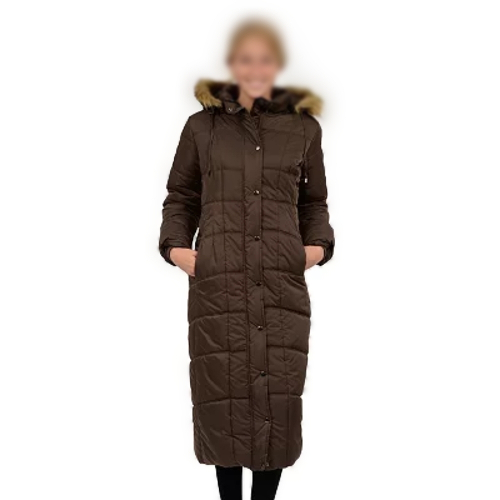 Women's Excelled Hooded Long Puffer Coat